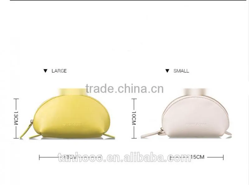 Leather lady professional cosmetic fake leather makeup bag