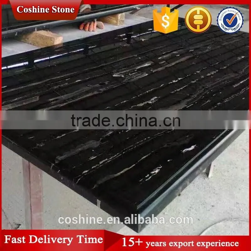 Rectangle shaped silver dragon marble countertop