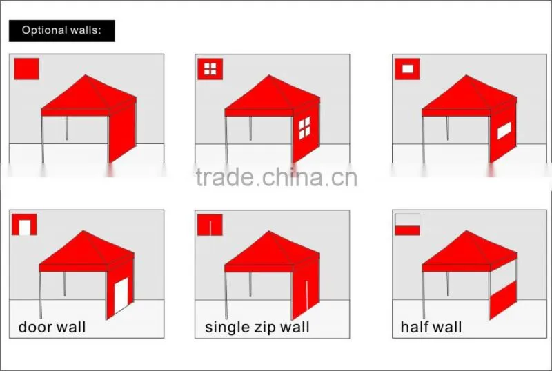 Wholesale price Easy quick 10*10,10*15,folding camping tent