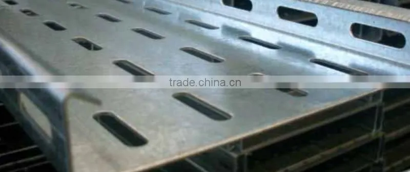 Alibaba recommend hot dip galvanized steel perforated cable tray