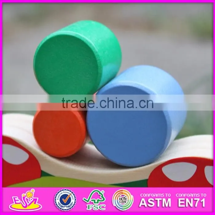 2016 new design funny toddlers wooden balancing toys W11F049