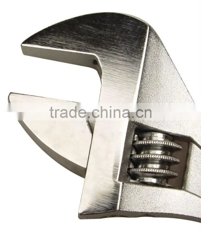 6",8"PVC handle adjustable wrench
