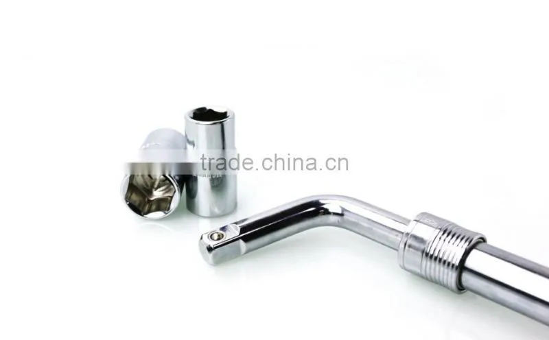 New design 4pcs tire wrench set for car, polished design auto repair car wrench tools