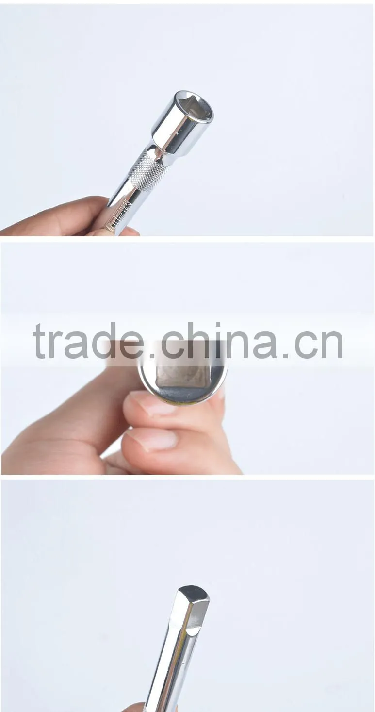 Mirror surface CR-V 12.5mm extension rod ,polishing CR-V extension rod,1/2" extension rod