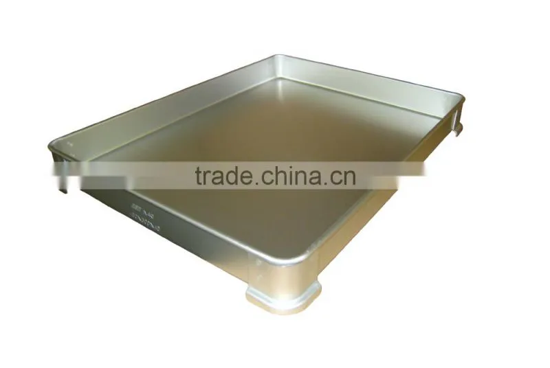 EBM Aluminium Gyoza Vat Container and Lid for Dumpling Gyoza Alumite Vat