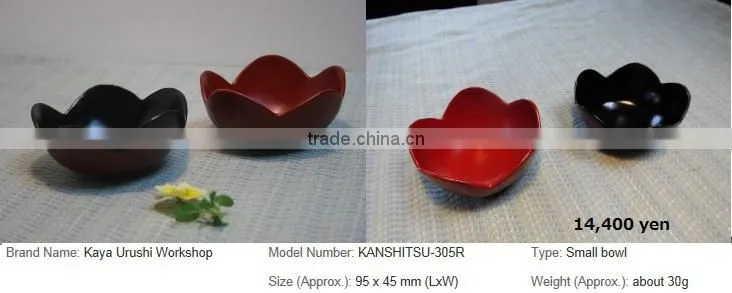Preminum and Modern high quality products lacquerware for Wholesales , small lot order available