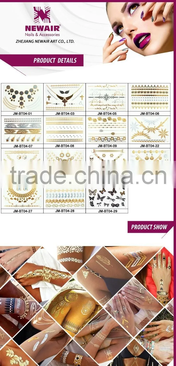 Beautiful Cute Sexy Body Art Beauty Makeup Cool Waterproof Temporary Tattoo Stickers
