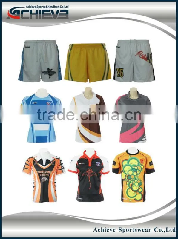 Sublimation custom cheap authentic rugby league jerseys