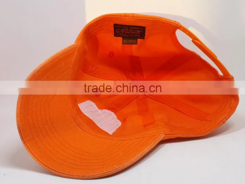 customize cotton baseball cap hat with embroidery LOGO