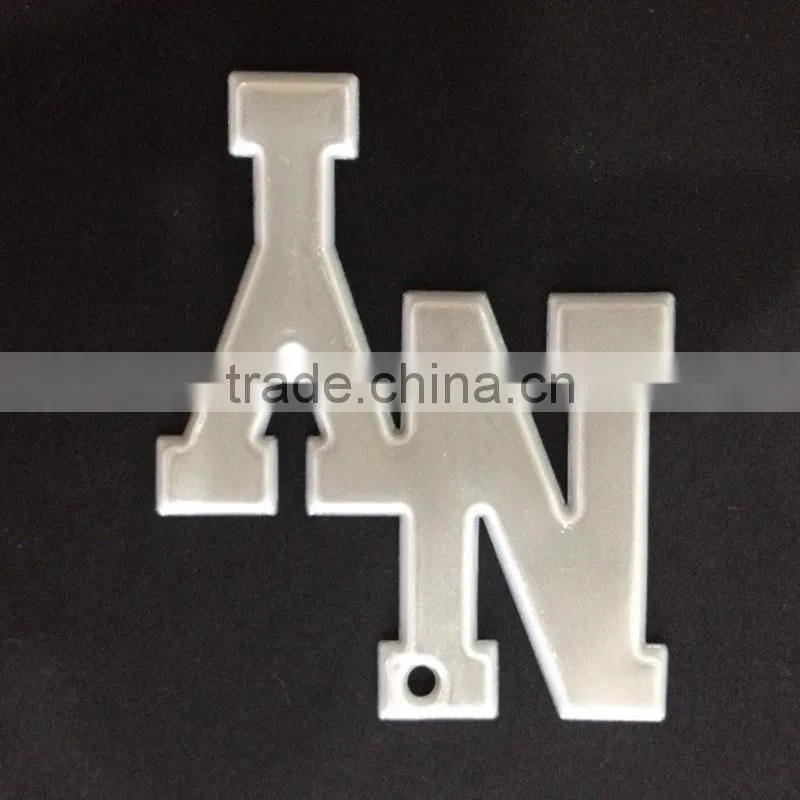 Reflect light label for clothes Neon label high light label reflective