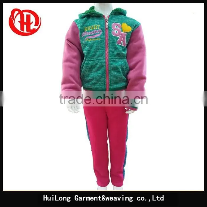 Hot sale kids apparel girl fancy clothing set