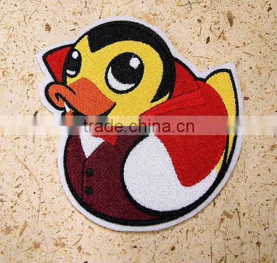 Custom high quality embroidered creative skulls patch for clothes embroidery patch made in china choose size/color