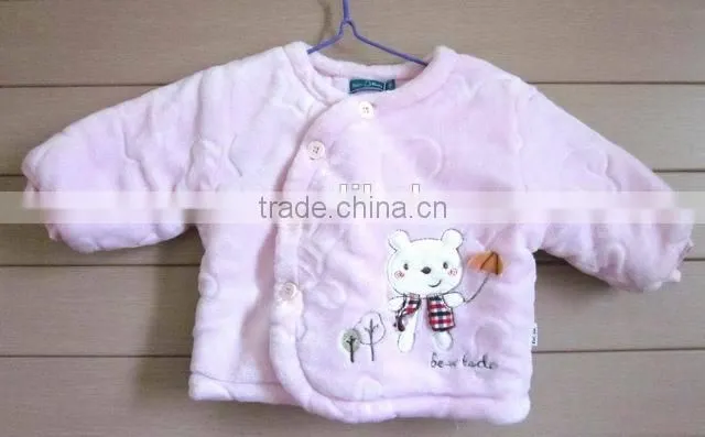 Baby winter cut design cardigan clothing sets