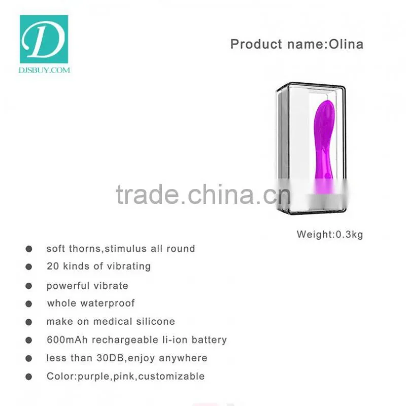 China Hot Selling Sex Products Rechargeable Massagers Women Vibrators