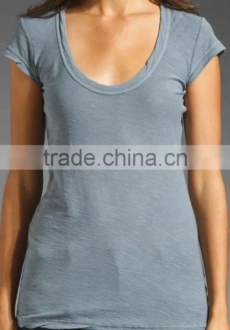 cap sleeve basic t-shirt