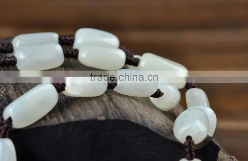 jewels jade Hetian jade stone necklace The original stone necklace pendant accesories handmade pendant jade stone