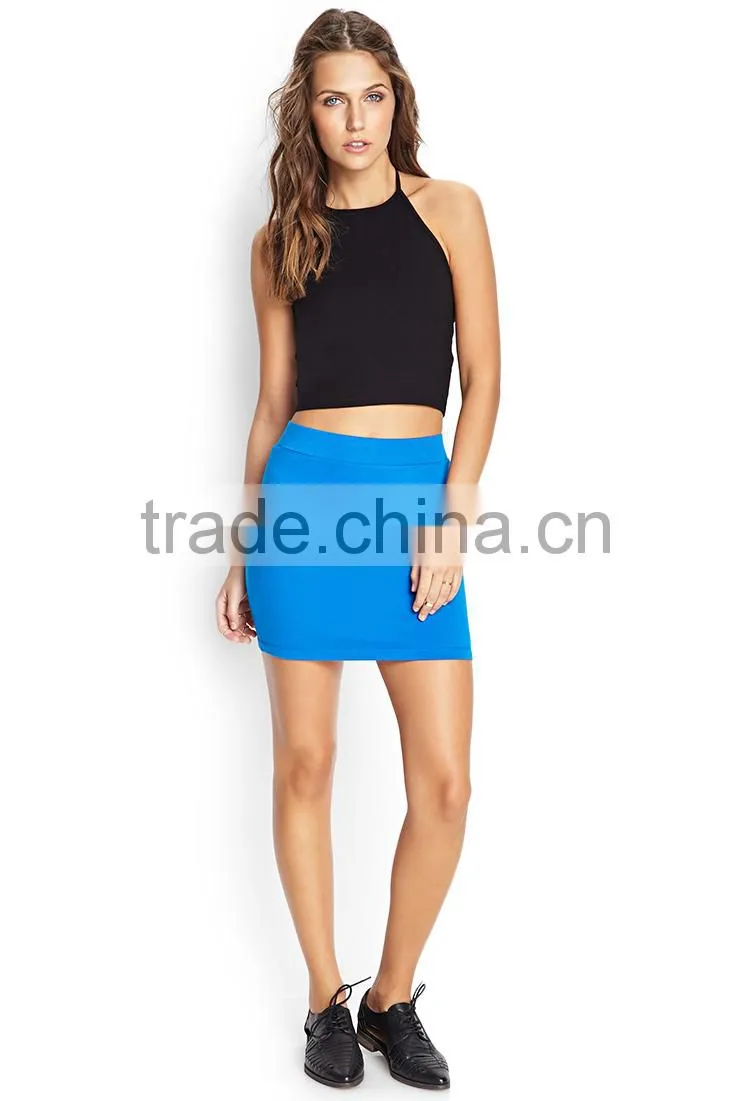 hot selling fashion designed blue sexy girls mini skirt photos