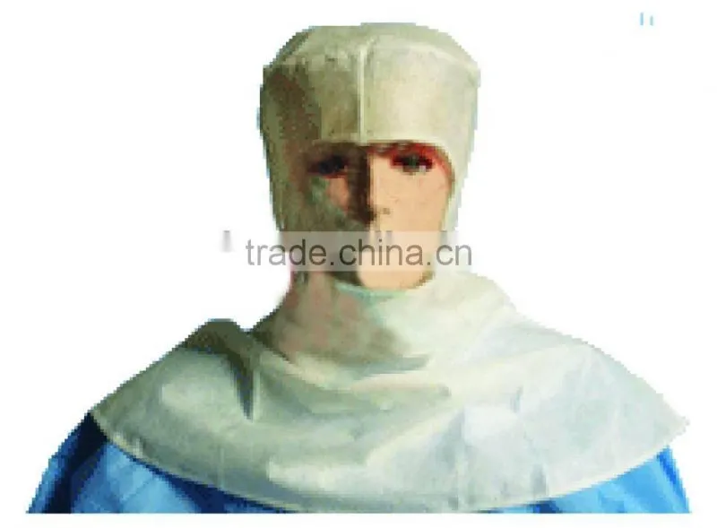 disposable nonwoven Medical supply protective surgical cap hood