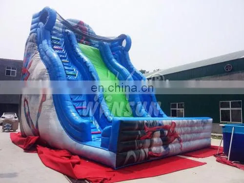CE certifications cheap banzai giant inflatable water slide for adult