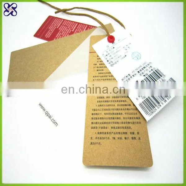 custom printed paper hang tag