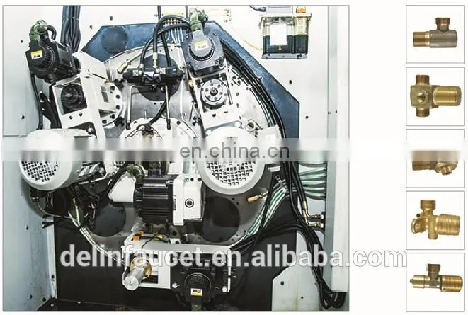 Horizontal-vertical turntable special processing machine for water meter and water pump