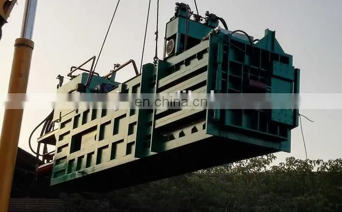 Used clothes and textile compress baler machine/hay baler machine/waste paper baler machine
