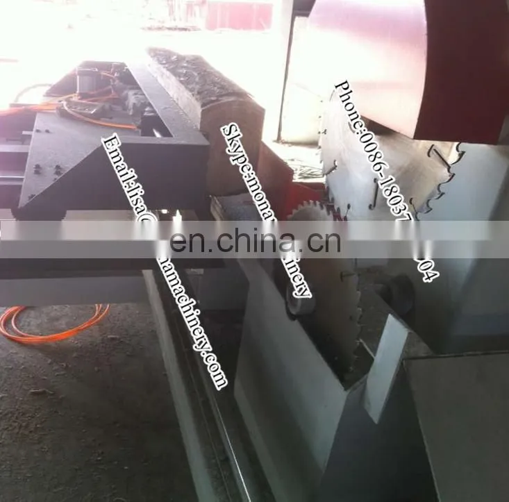 Round log Sliding table saw/ hard wood sliding table saw
