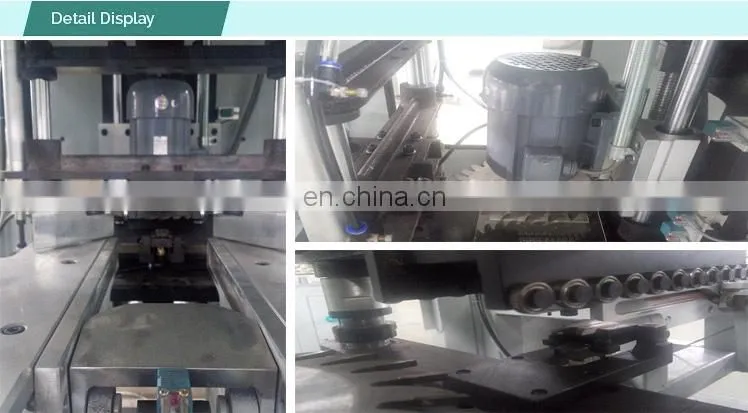 PVC window CNC corner cleaning machine