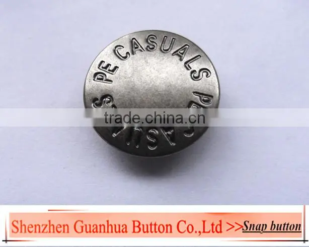 Fashion brass spring sanp button w/405# BCDparts