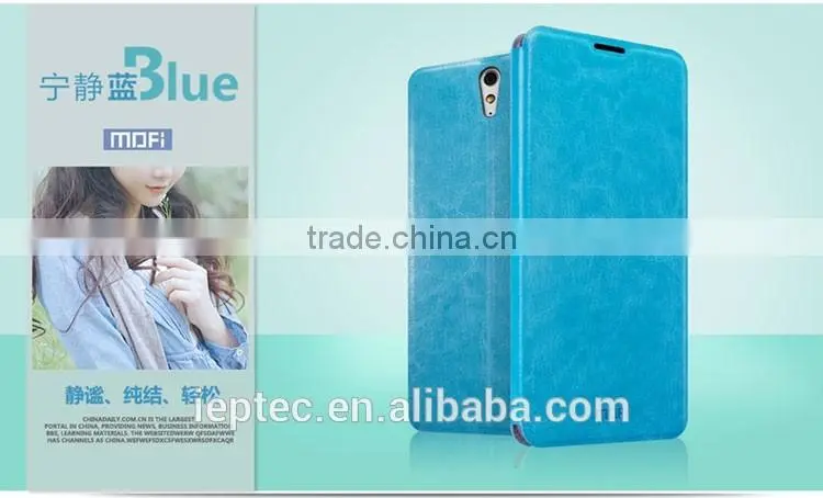 MOFi Retro PU leather Flip Case Cover for Sony Xperia C5 Ultra, E5553, Lavender, Xperi, Mobile Phone Case