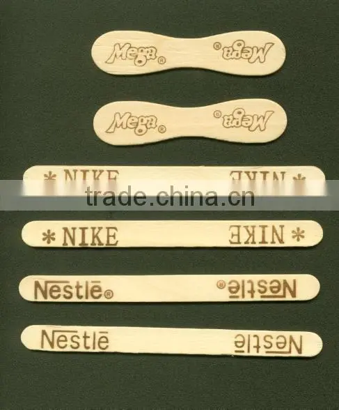 Wooden Ice Cream Sticks