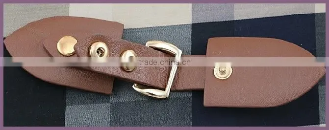 High end new recommendation PU leather belt buckle