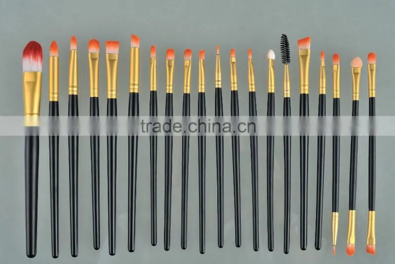 20pcs/set White Professional High Quality Foundation Powder Brush Cosmetics Makeup Brushes