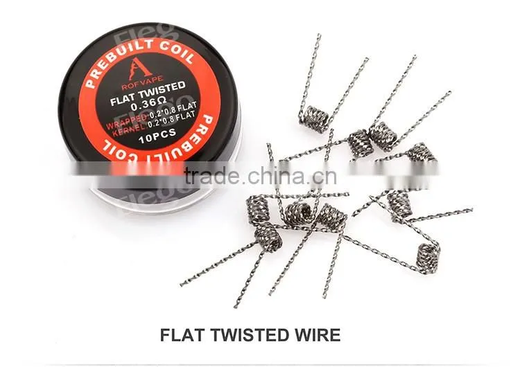 Rofvape Prebuild Coils Rofvape Resistance Wire all kinds wire and coils from Elego