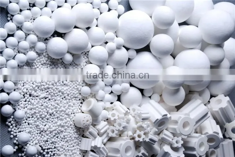 high alumina ball with high crush strength in air separation plant