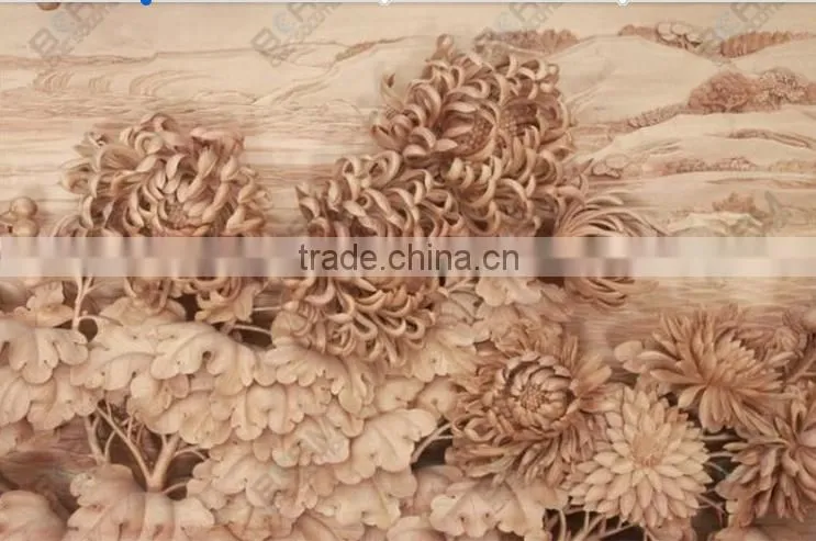 Jinan best quality cnc router 1325D of 4 axis
