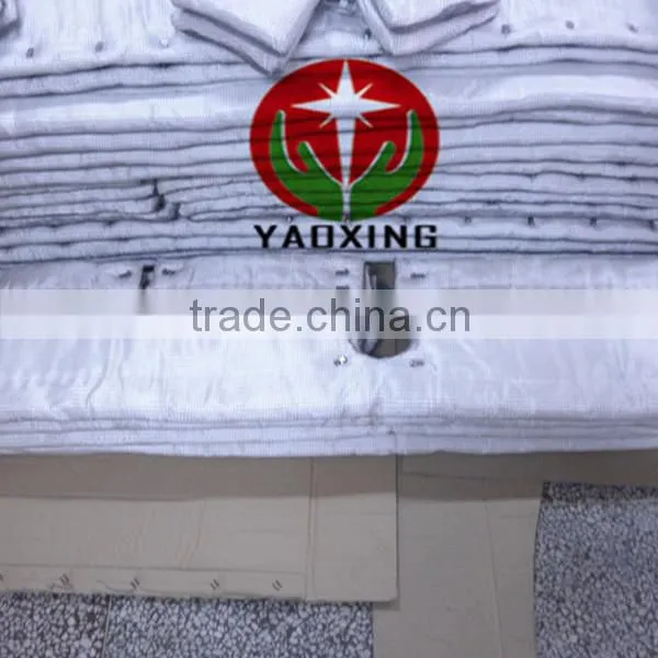 fire retardant cover with ceramic fiber and glass fiber ceramic fiber blanket with installing alumina silicate ceramic fiber bla