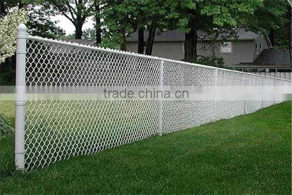 high quality and low price galvanized chain link fence