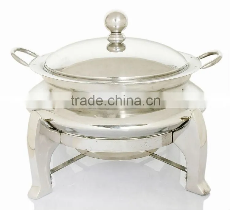 Steel Cheffing Dish, Wedding & Party utensils, food serving dish, hot keeping dish, Catering item, Hotel & Restaurant utensils