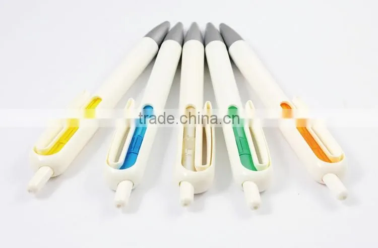 Hot selling wholesale ingenious creative economical classic modern white parker plastic gift pen