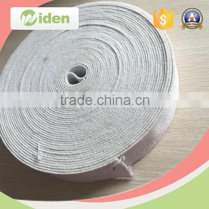 Custom printed logo any color white elastic tape roll