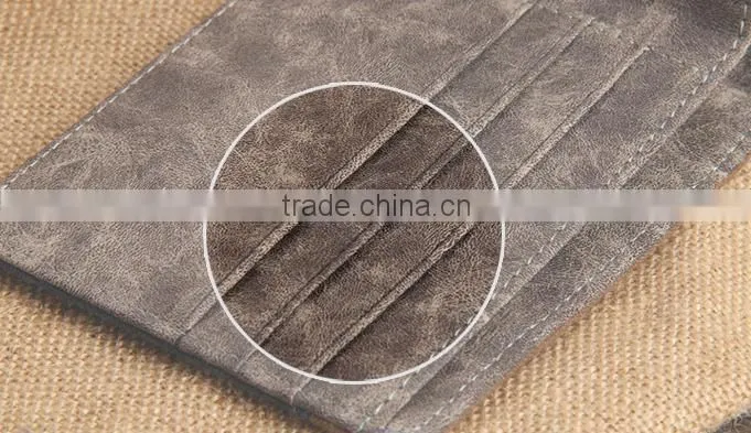 New High Quality Bifold Canvas Wallet Credit Card holder Canvas purse