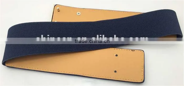 Spring and Summer Dress Decorate Belt Fashion Casual Women Elastic Wide Canvas Belt