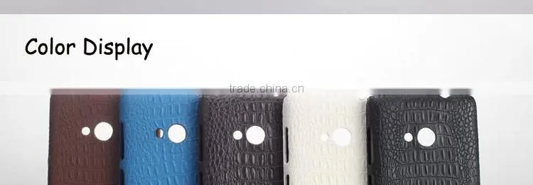 New Technology For Microsoft Surface Spare Parts PU Bumper PC Phone Case For Microsoft Lumia 535 Mobile Phone Case