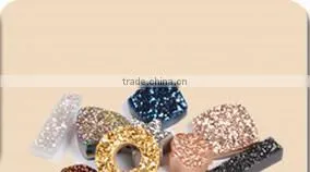 Fashion 18k gold turquoise gemstone jewelry ring, Sleepy beauty turquoise jewellery ring
