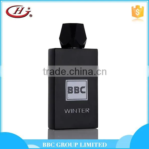 BBC Black Series-BL006 Best quality royal black glass bottles spray long lasting perfume for men