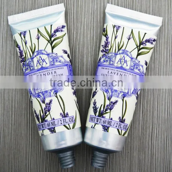 Labelling 60ml aluminum laminated cosmetic tube