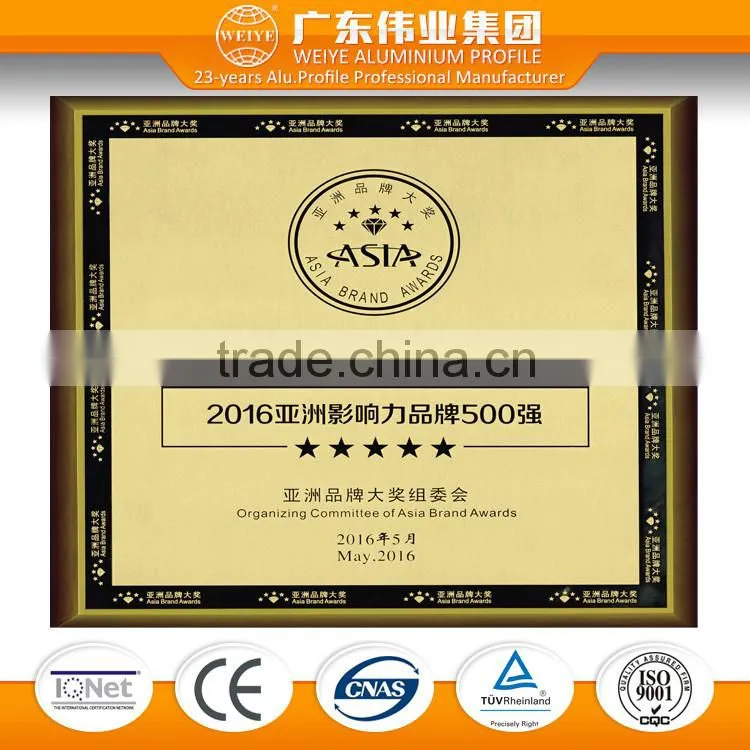 China supplier aluminium extrusion shutter profile with top quality