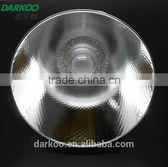 2014 New Edison solderless led reflector with lens COB reflector COB lens DK11008-R&L-FS for downlight 8 degree