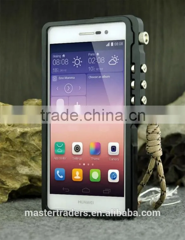 Modern Style Love Mei High Quality Aluminum Bumper Case for HTC E8 MT-2356
